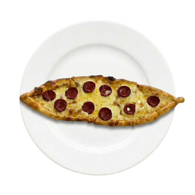 Kaşarlı Sucuklu Pide